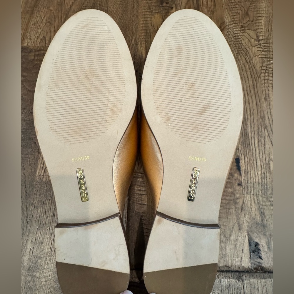 NEW Louise Et Cie Dugan‎ Rose Gold Mule Leather Women’s Size 8.5 S - Picture 9 of 9